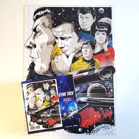 Star Trek To Boldly Go Where No Man Has Gone Before 500 Piece Jigsaw Puzzle  - Picture 12 of 12